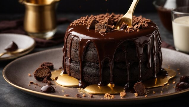 chocolate mousse cake