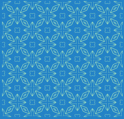 seamless pattern with snowflakes