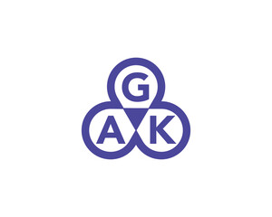 AGK LOGO DESIGN VECTOR TEMPLATE