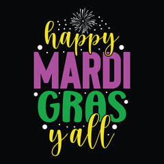 mardi gras svg and t-shirt design