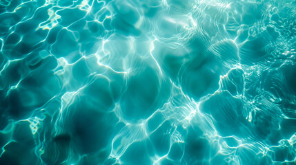 Crystal Serenity A Textured Canvas of Transparent Sea Water, Adorned with Gentle Ripples and Playful Splashes