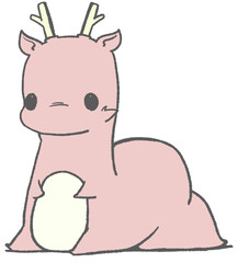 何も考えずに座っている辰