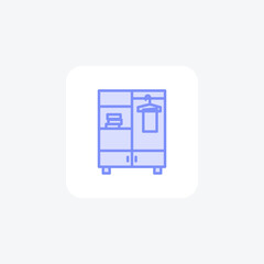 Closet color outline icon outline icon, pixel perfect