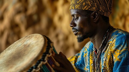 Senegalese drummer