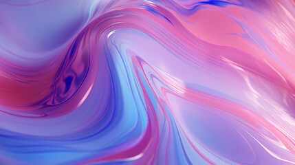 Fototapeta premium An abstract iridescent liquid the color of marble
