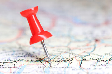 Laakchn, Austria pin on map