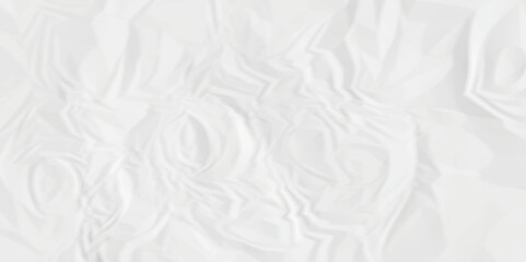 White crumpled paper texture . White wrinkled paper texture. White paper texture . White crumpled and top view textures can be used for background of text or any contents .