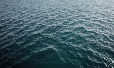 Obraz premium Serene Sea Waves Texture in Deep Blue Ocean