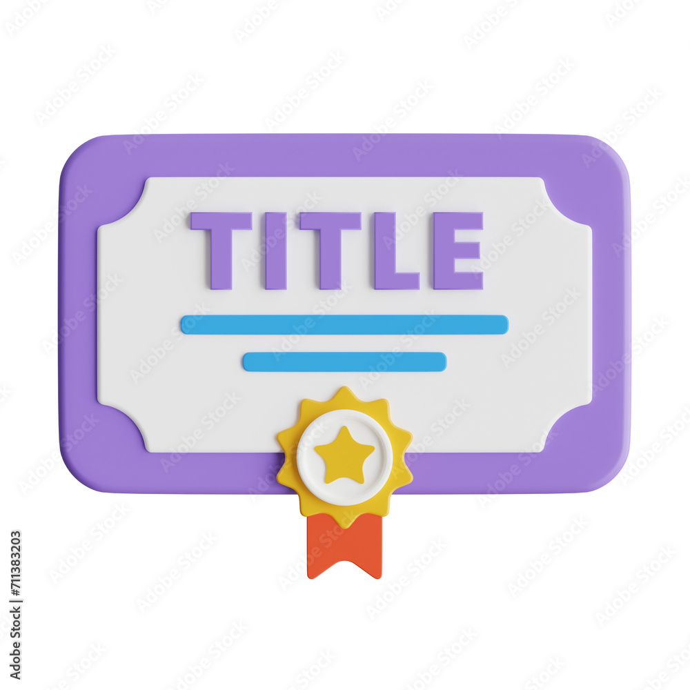 Poster 3d title model words into click-worthy headlines. 3d illustration, 3d element, 3d rendering. 3d visu