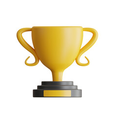 3D Award Model A Tribute to Talent. 3d illustration, 3d element, 3d rendering. 3d visualization isolated on a transparent background