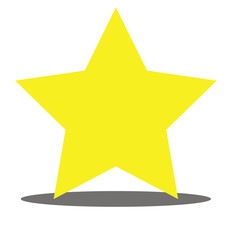 Obraz premium Star vector icons. Set of star symbols isolated