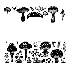 mushroom svg, mushroom png, mushroom illustration, mushroom vector, mushroom, mushroom clipart, jungle svg, forest, t shirt ,mushroom, fungus, nature, vector, food, illustration, autumn, isolated, for