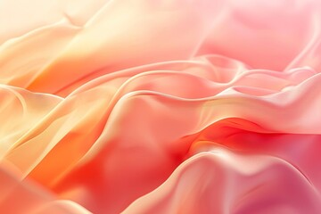 Fototapeta premium Minimalist luxury abstract peach fuzz colorful pantone gradients. Great as a mobile wallpaper, background.
