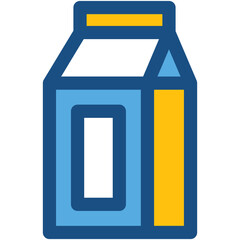 Milk Container Vector Icon