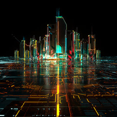 Futuristic City
