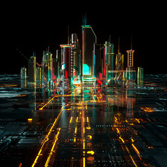 Futuristic City
