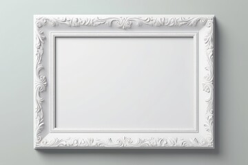 blank frame close up + background 