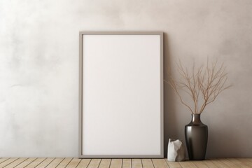 blank frame close up + background 