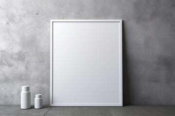 blank frame close up + background 