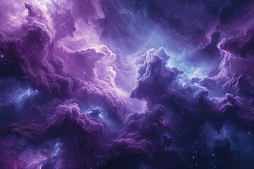 Obraz premium Swirling Cosmic Abstraction