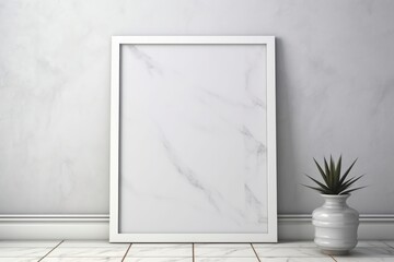 blank frame close up + background 