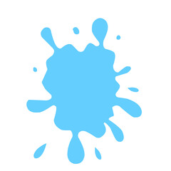 Colorful grunge blots, splats. Paint splash. Vector illustration.