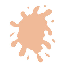 Colorful grunge blots, splats. Paint splash. Vector illustration.