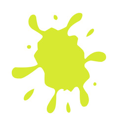 Colorful grunge blots, splats. Paint splash. Vector illustration.