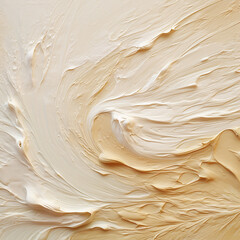 Close up of a cream texture for background used. High quality photo