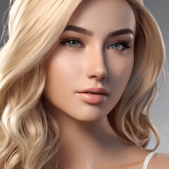 Naklejka premium Chica muy atractiva