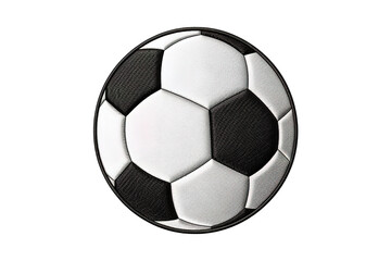 soccer ball illustration isolated on a Transparent background. Generative AI