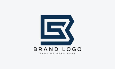 letter SB logo design vector template design for brand.