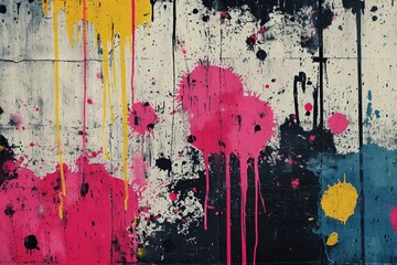 Grunge Paint Splatter Masterpiece