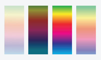 set of vector colorful background for poster, brochure or flyer.
