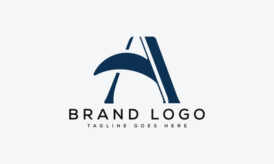 letter A logo design vector template design for brand.