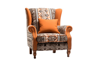 Adorning Your Space with a Malaysian Lounge Chair on White or PNG Transparent Background