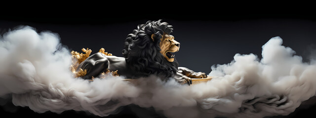 Golden Roar: The Lion's Clouded Ascendant