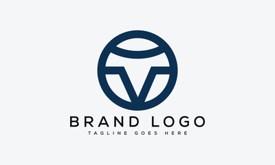 letter V logo design vector template design for brand.