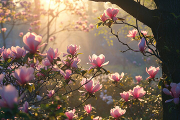 Enchanted Spring Garden, spring art