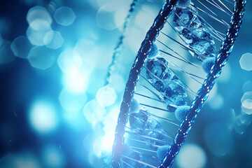 DNA in the Distant Future: A Closeup Look at the Blue Helix