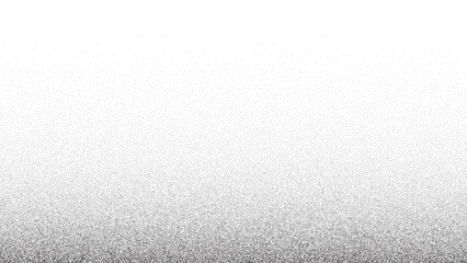 Gradient noise and sand background. A dusty and grainy halfton pattern consisting of dots. Vector illustration.