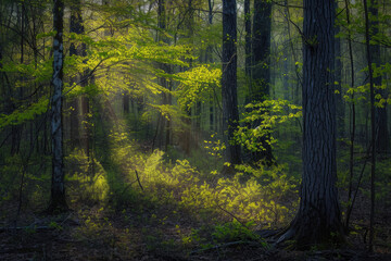 Play of Light: A Captivating Moment, spring art