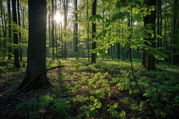 Capturing Radiant Light: A Photographic Masterpiece, spring art