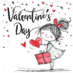  Valentine's Day illustration