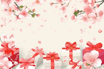 illustration of Happy White Day. Holiday banner.