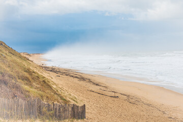 Capbreton Frankreich am Strand 