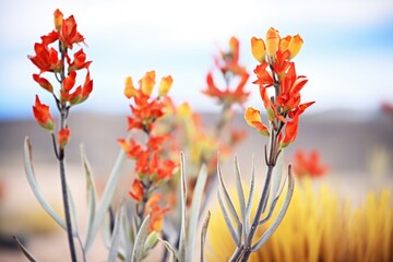 kangaroo paw flowers adding color to arid settings