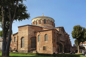 Hagia Irene (Aya Irini) in the outer courtyard of Topkapi Palace. Istanbul, Turkey (Turkiye)