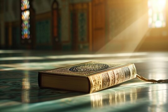 Quran   holy book in the mosque
