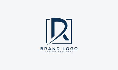 letter R logo design vector template design for brand.